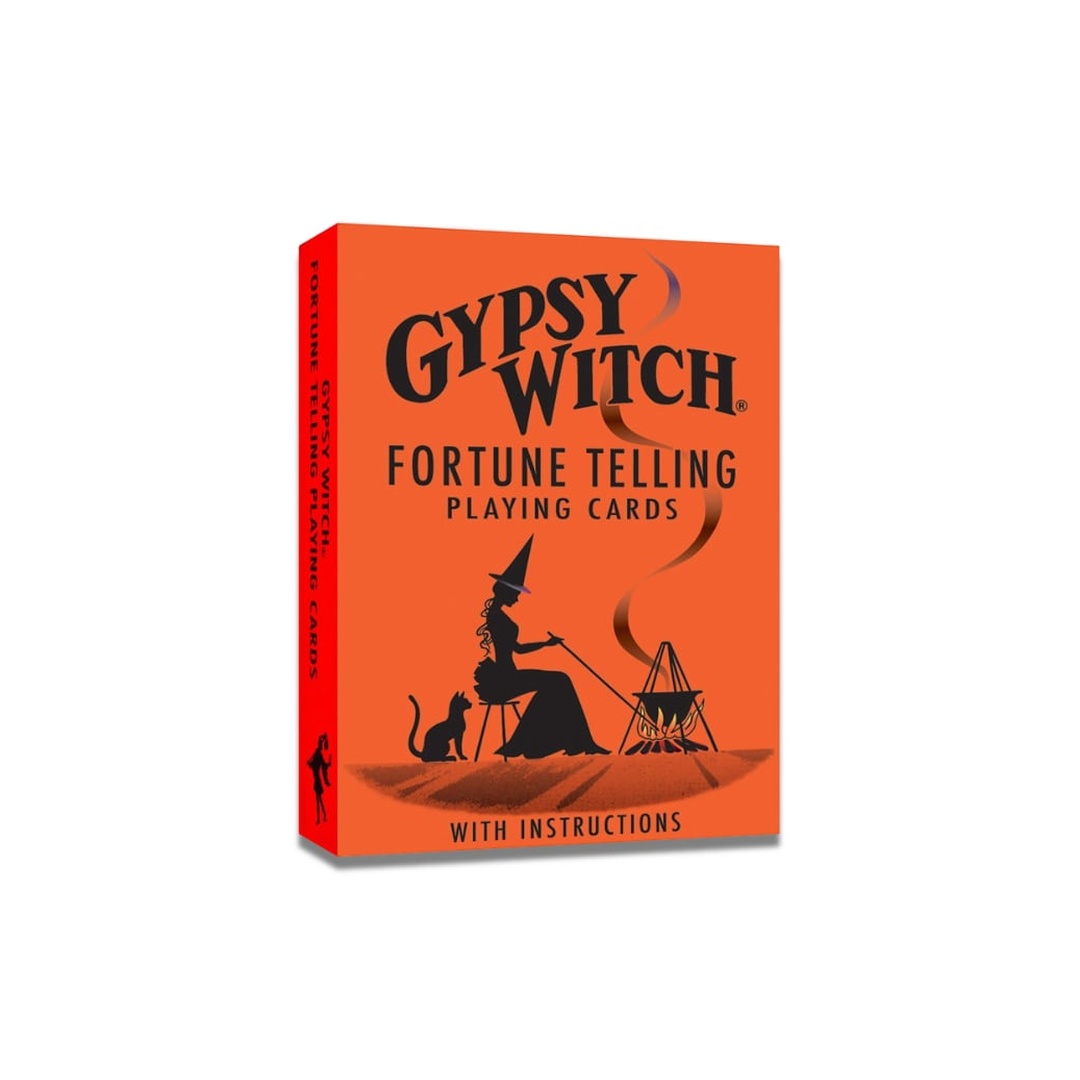 吉普賽女巫占卜撲克牌｜Gypsy Witch Fortune Telling Playing Cards｜55張,,贈中文翻譯
