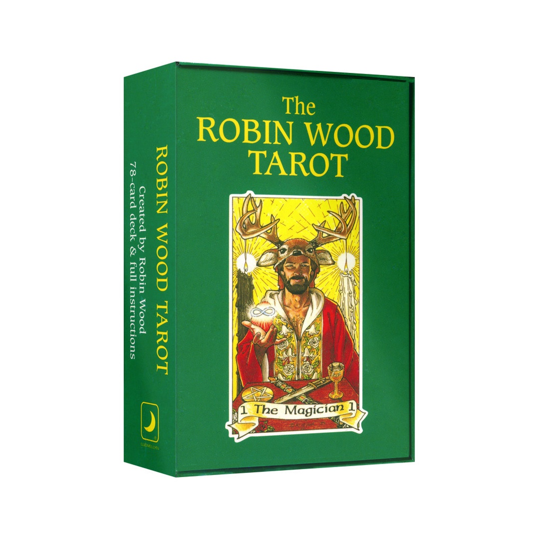 羅彬伍德塔羅｜The Robin Wood Tarot｜78張,帶入宇宙間草林樹木的智慧,贈中文翻譯