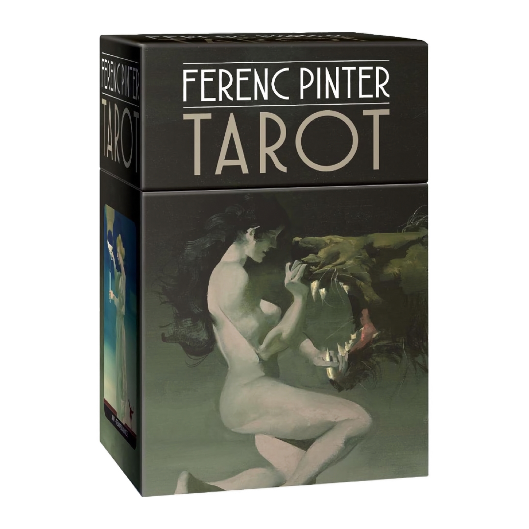 費倫茨品特塔羅｜Ferenc Pinter Tarot｜78張,超越現實邊緣、主觀與想像的界限，在神秘海洋和直覺中，開展完美藝術旅程,贈中文翻譯