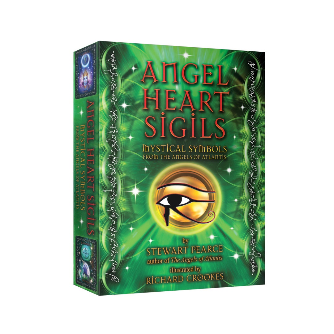 天使心印記卡｜Angel Heart Sigils｜44張,帶來清晰光亮感受能量在生命中流轉,贈中文翻譯