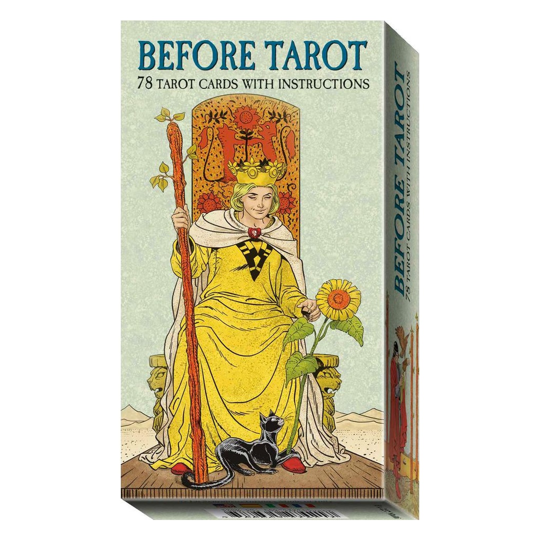前傳塔羅｜Before Tarot｜78張,讓我們看見傳統偉特塔羅牌五秒前發生什麼事情,贈中文翻譯