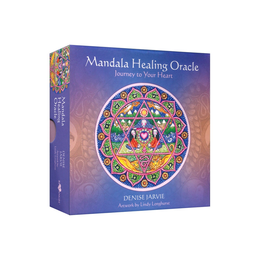 曼陀羅療癒神諭卡｜Mandala Healing Oracle｜44張,,贈中文翻譯
