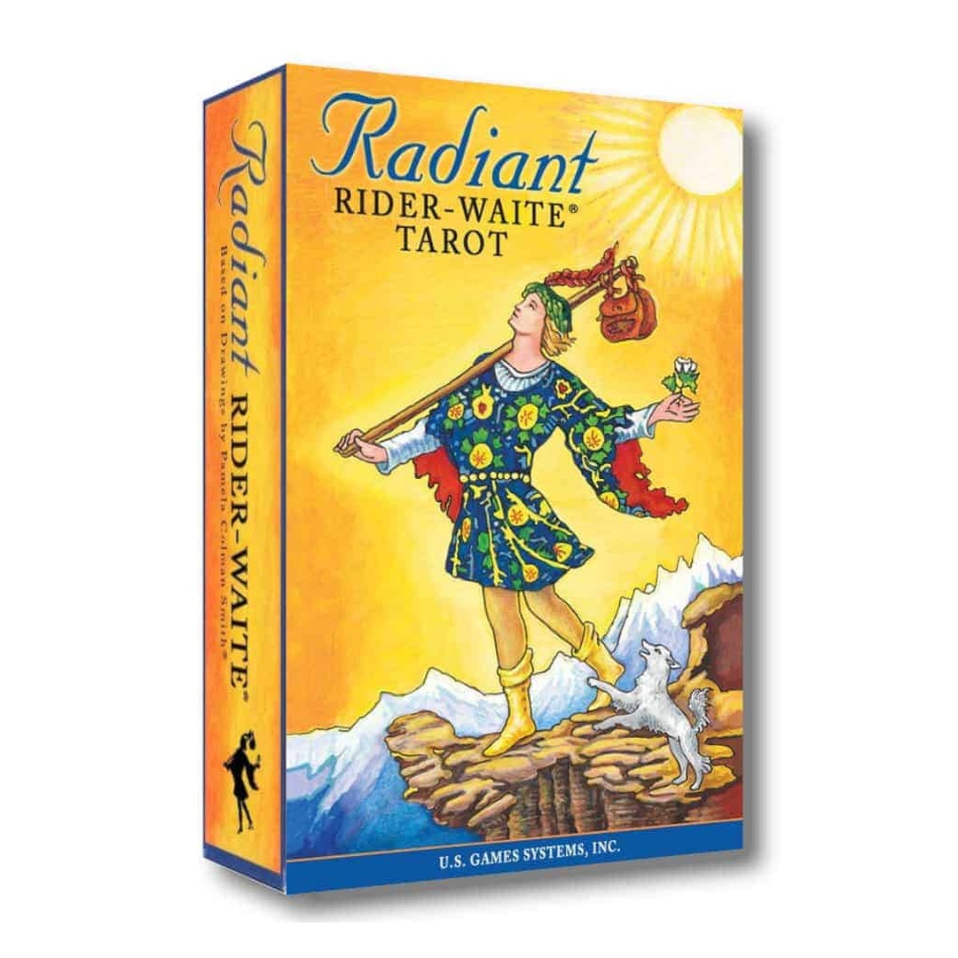 偉特塔羅粉彩版｜Radiant Rider-Waite Tarot｜78張,將原始版本的塔羅重新著色,贈中文翻譯