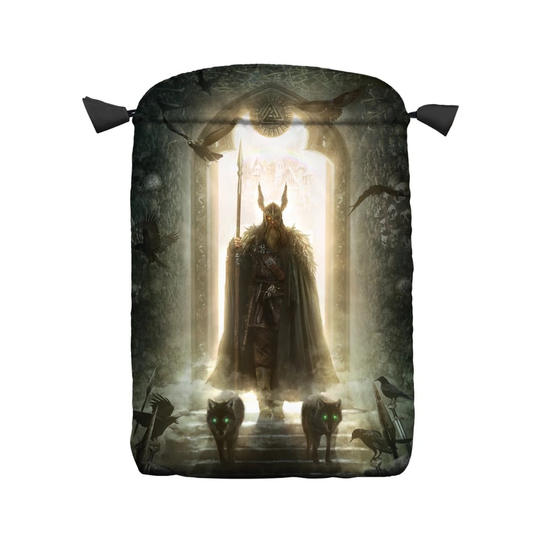 盧恩塔羅袋-緞面｜Runic Tarot Pouch Satin Bag｜義大利聖甲蟲塔羅保護袋系列