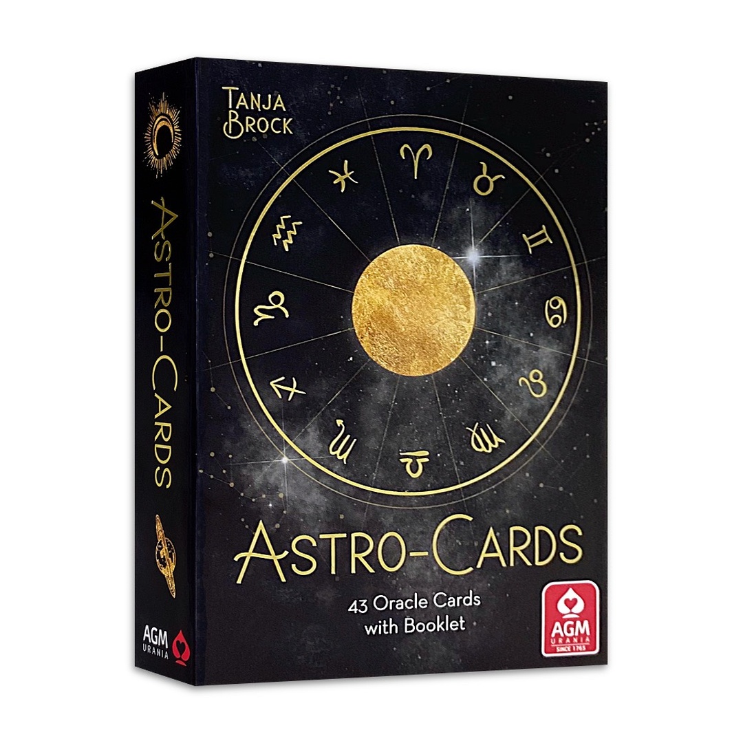 AGM星象神諭卡｜Astro-Cards Oracle Deck｜44張,解密星座牌卡,贈中文翻譯