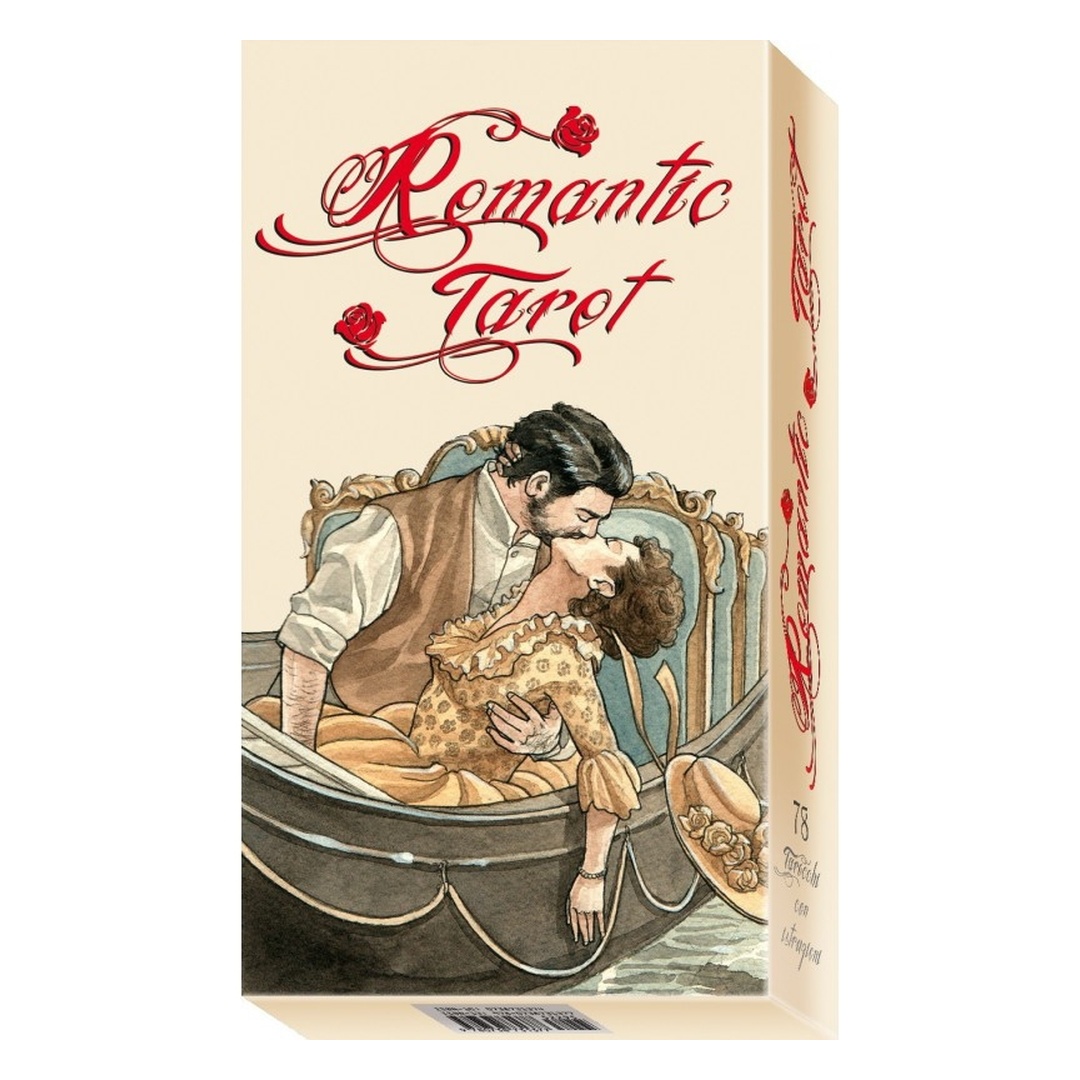 浪漫塔羅｜Romantic Tarot｜78張,呈現出愛情最大的能量，帶領我們一起去探討關係中的種種問題,贈中文翻譯