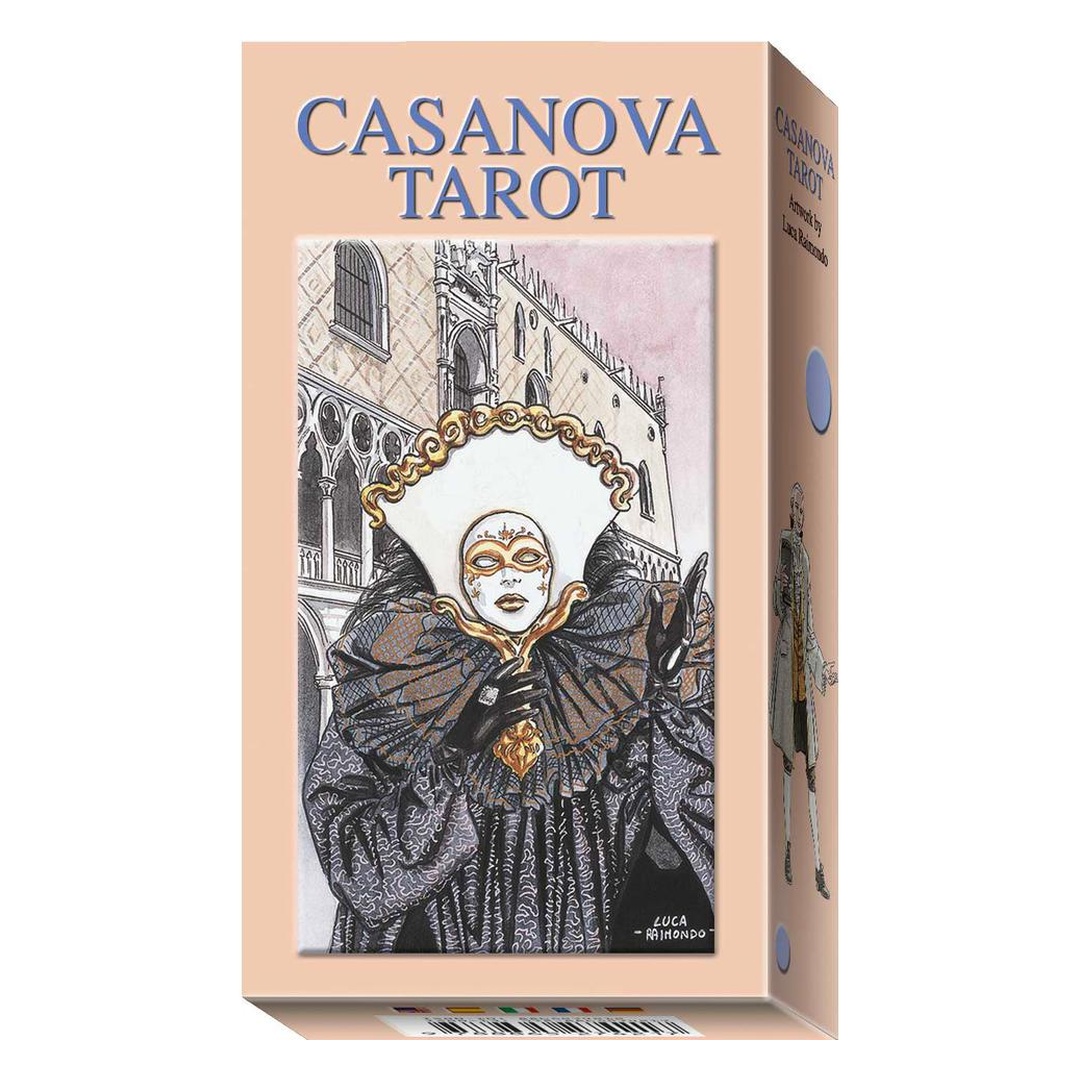卡薩諾瓦塔羅(限)｜Tarot Of Casanova｜78張,風流倜儻、浪漫瀟灑,贈中文翻譯
