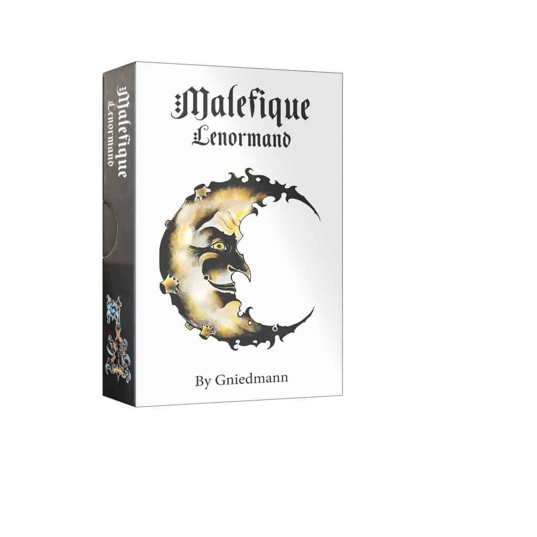 梅菲瑟雷諾曼｜Malefique Lenormand｜36張,獨特深色和前衛,贈中文翻譯