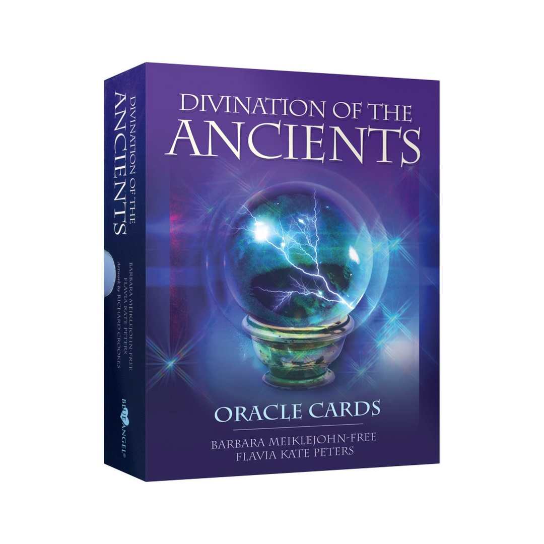 古文明占卜神諭｜Divination Of The Ancients｜45張,指引訊息喚醒我們與天地的連結，進入象徵符碼的世界,贈中文翻譯