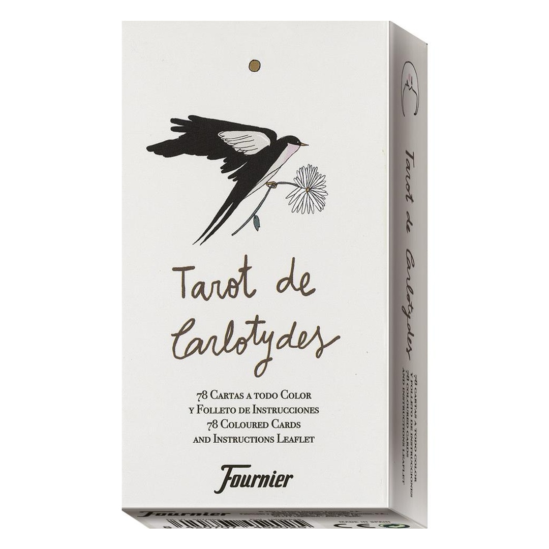 卡洛蒂德塔羅牌｜Tarot de Carlotydes Cards ｜78張,精緻喜悅又具輕盈感受的牌卡,贈中文翻譯