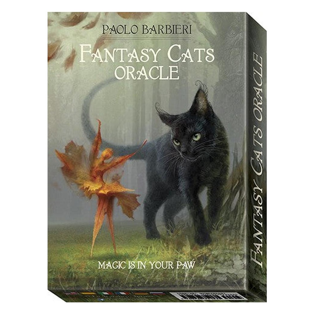 巴爾比里幻想貓神諭卡｜Barbieri Fantasy Cat｜23張,可愛喵星夥伴一起共舞,贈中文翻譯