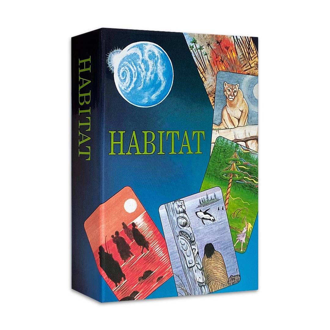 自然環境卡｜Habitat｜88張,OH卡系列德國原廠進口,關懷地球、全體人類生態保育與意識提昇,贈中文翻譯