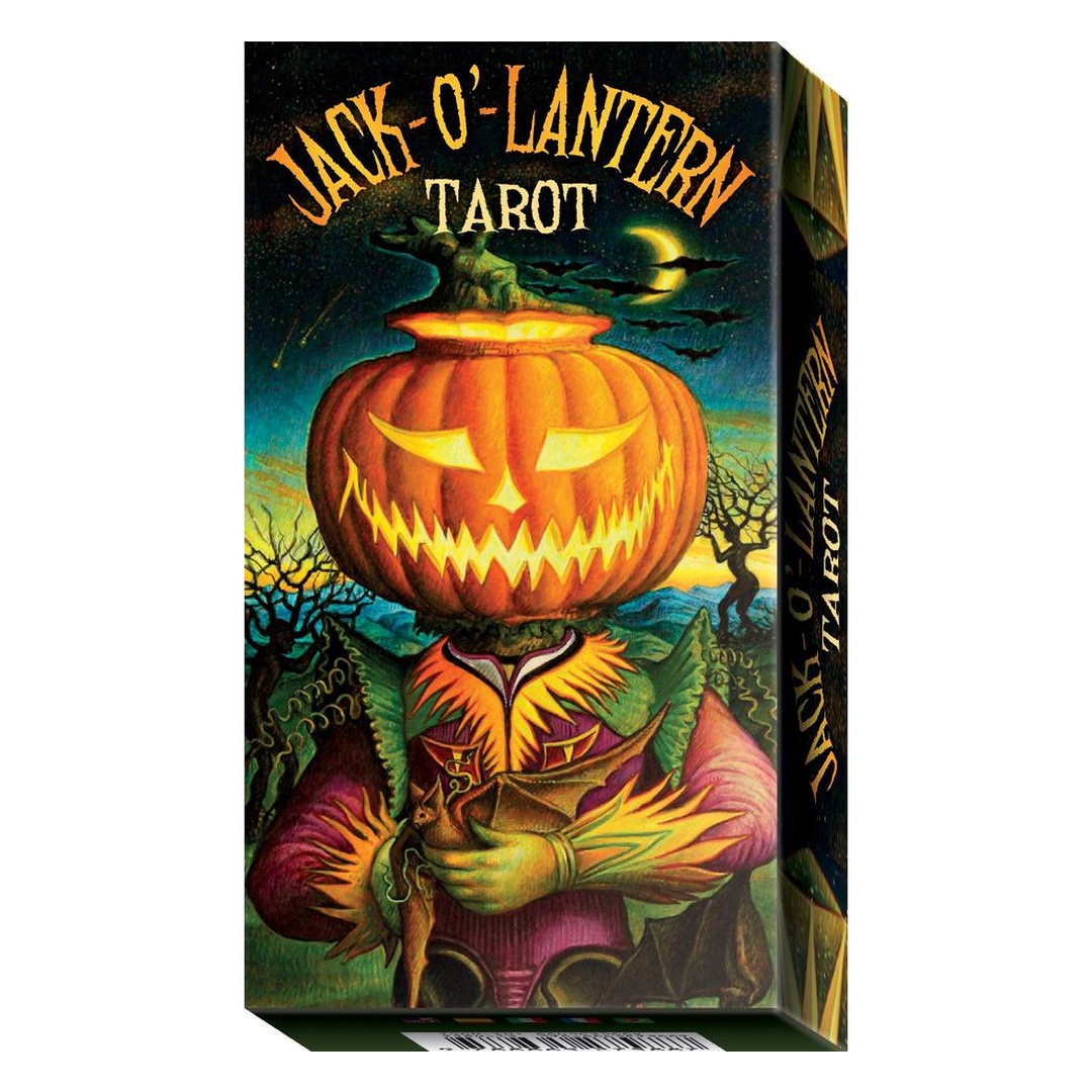 傑克燈籠塔羅牌｜Jack O Lantern Tarot｜78張,深具萬聖節精神充滿永恆智慧、危險、驚喜、喜悅、刺激、幽默,贈中文翻譯