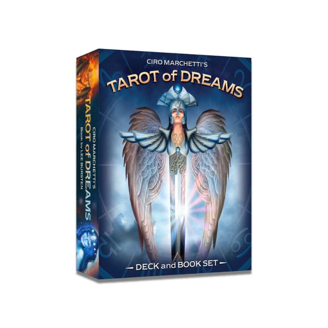 夢境塔羅｜Tarot Of Dreams｜83張,占星術、卡巴拉生命樹奇幻、豐富的占卜有力工具,贈中文翻譯