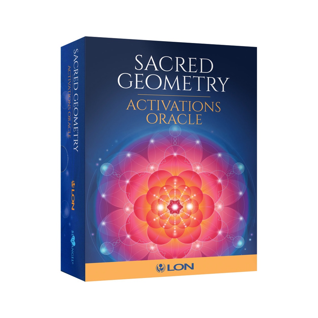 神聖幾何活化神諭卡｜Sacred Geometry Activations Oracle｜44張,發現你的靈魂語言,贈中文翻譯