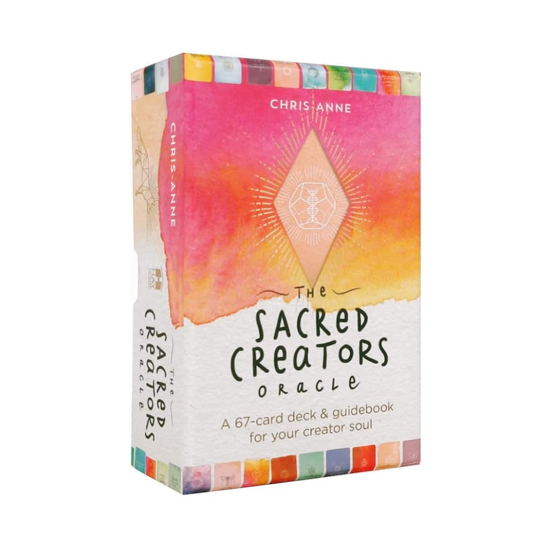 聖創神諭卡｜The Sacred Creators Oracle｜67張,實現偉大夢想擴展直覺潛能的生活指引,贈中文翻譯