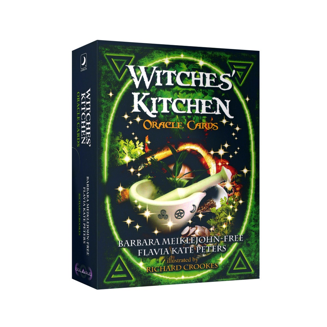 女巫廚房神諭卡｜Witches Kitchen Oracle Cards｜48張,大自然的魔力、智慧和力量,贈中文翻譯