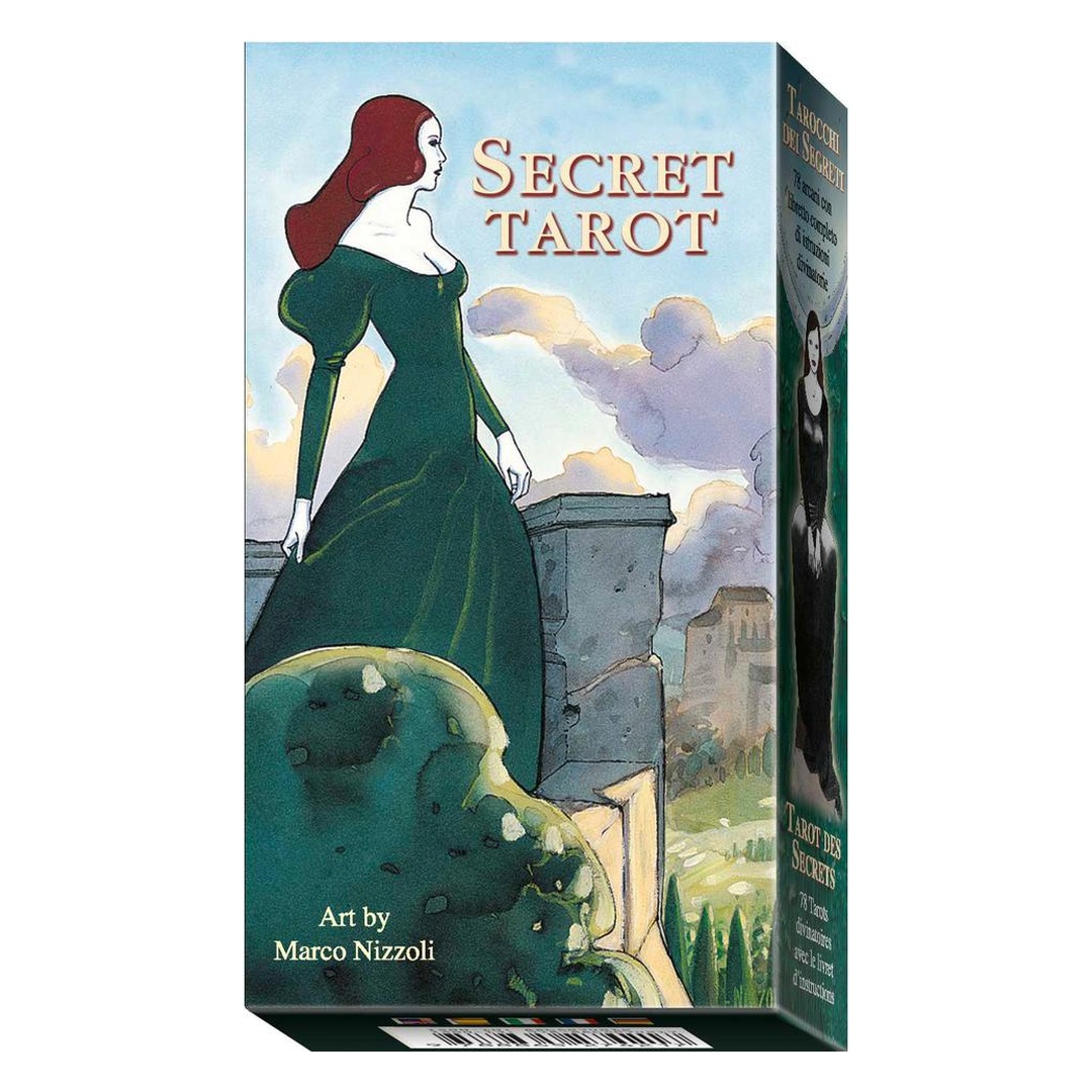 聖甲蟲奧妙塔羅｜Secret Tarot｜78張,像海洋般神祕,聽見活潑的靈魂,贈中文翻譯