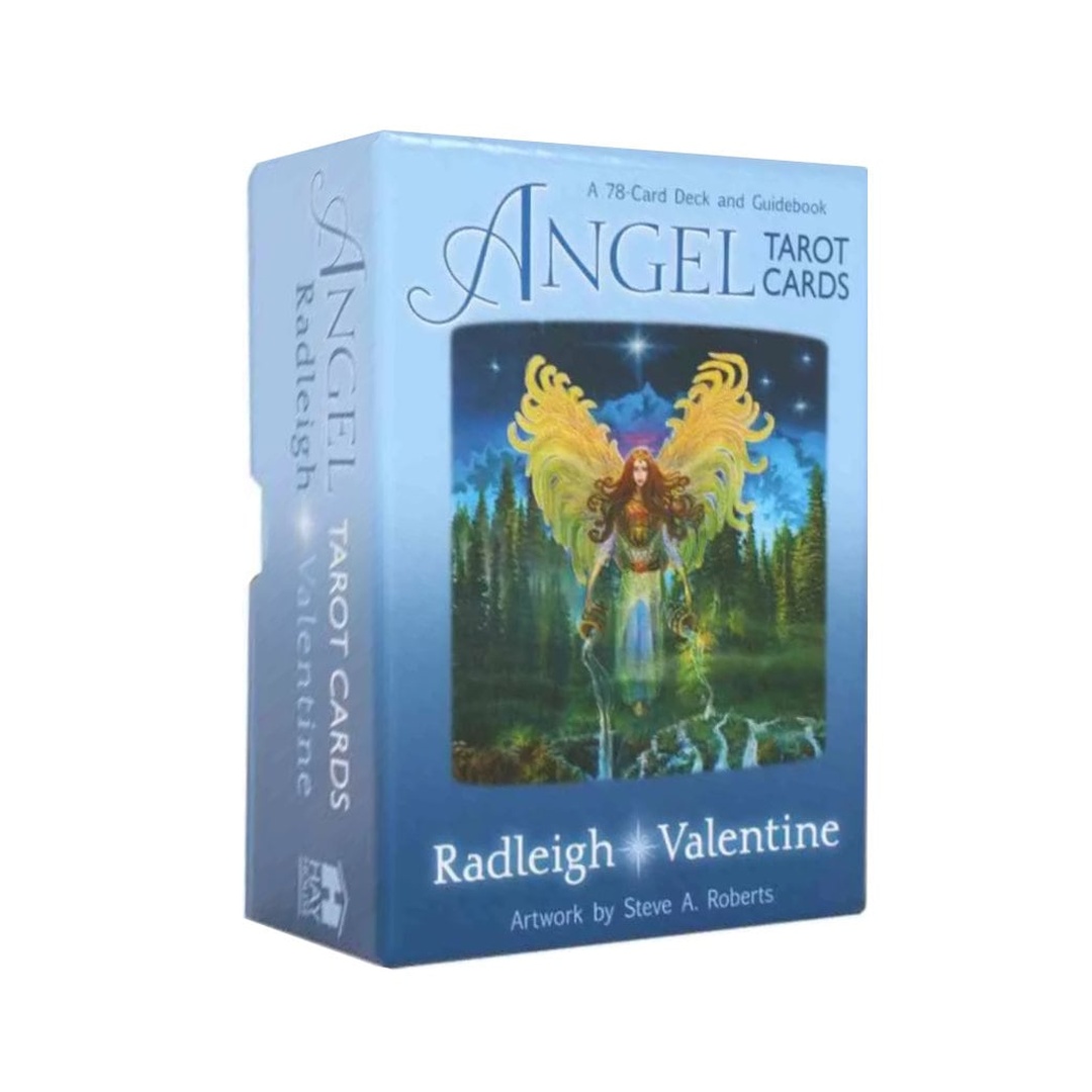 天使塔羅｜Angel Tarot Cards Radleigh Valentine｜78張,精靈、獨角獸、美人魚、火龍,贈中文翻譯