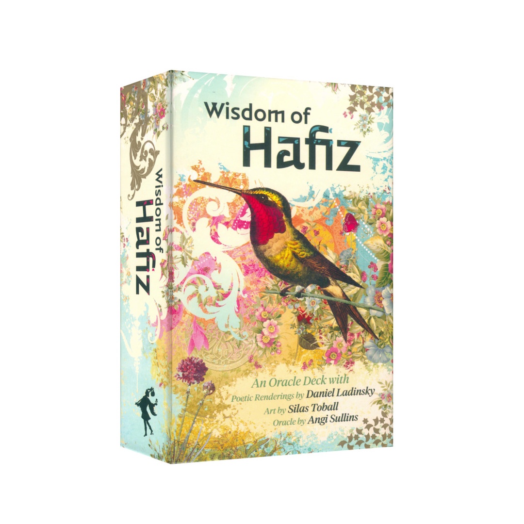 哈菲茲的智慧 Wisdom of Hafiz Oracle Deck｜45張,波斯抒情詩人古老雋語的鼓勵與靈感賦予,贈中文翻譯