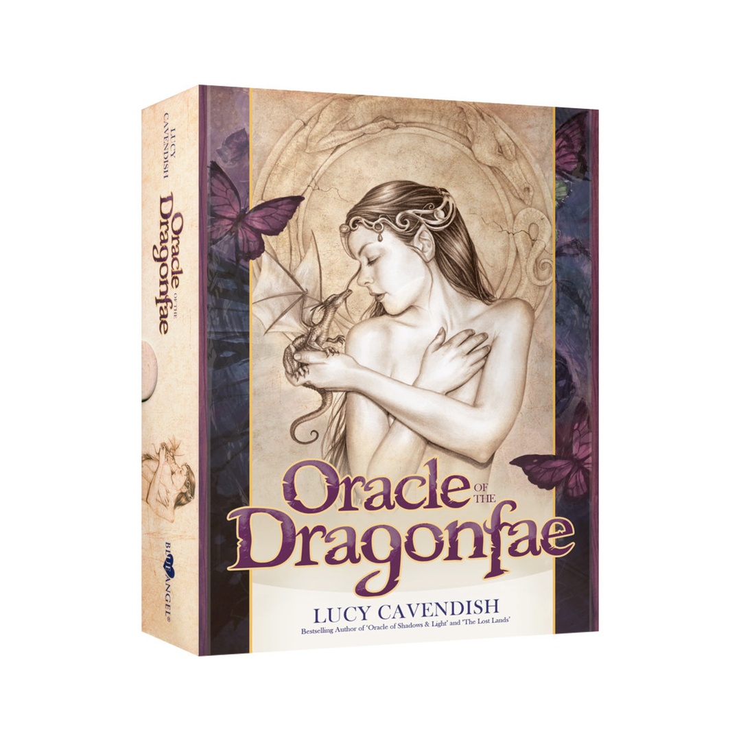 龍傳奇神諭卡｜Dragonfae Oracle｜43張,傳遞療癒、愛以及守護的訊息,贈中文翻譯