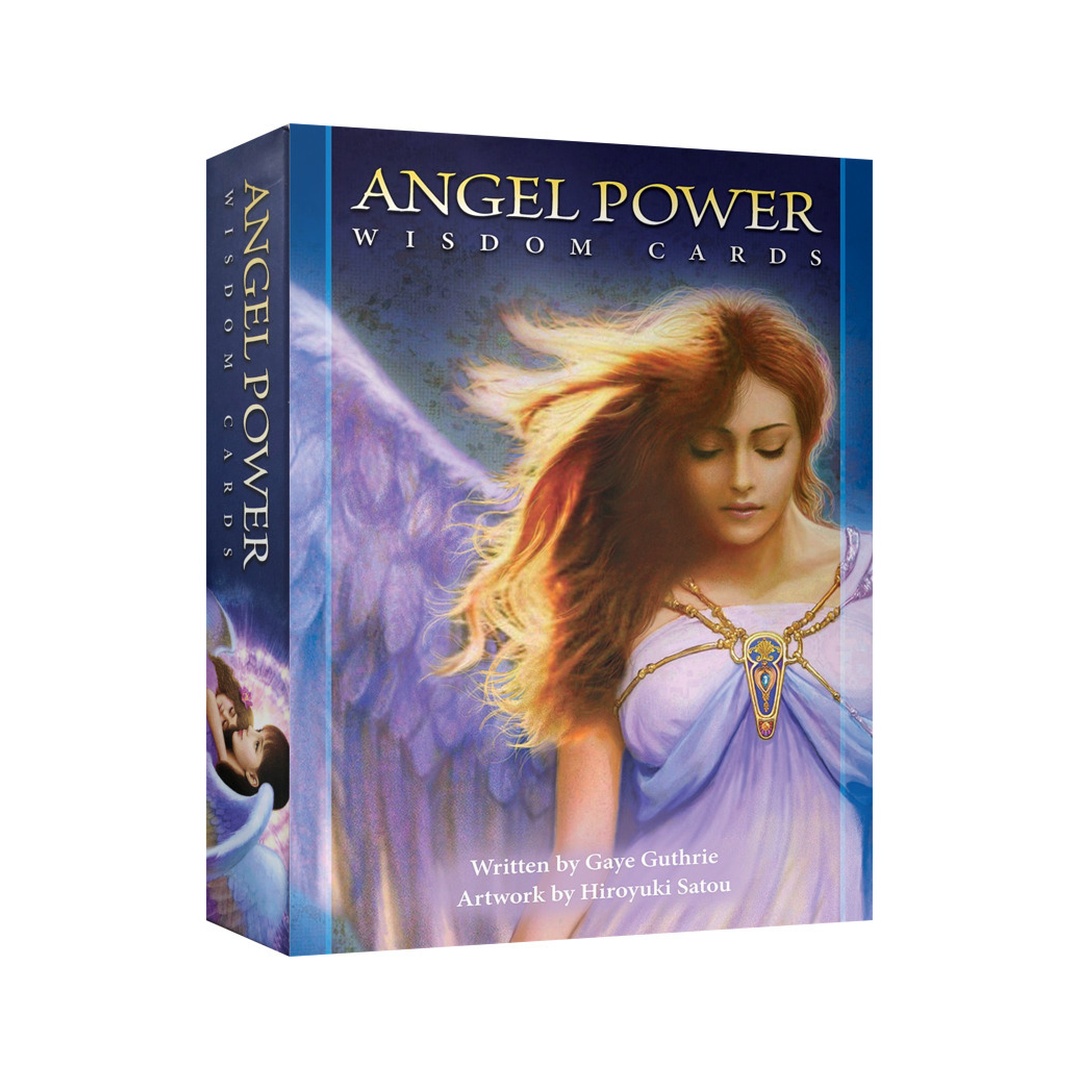 天使力量智慧卡｜Angel Power Wisdom Cards｜45張,激勵你相信自己並勇敢追隨夢想,贈中文翻譯