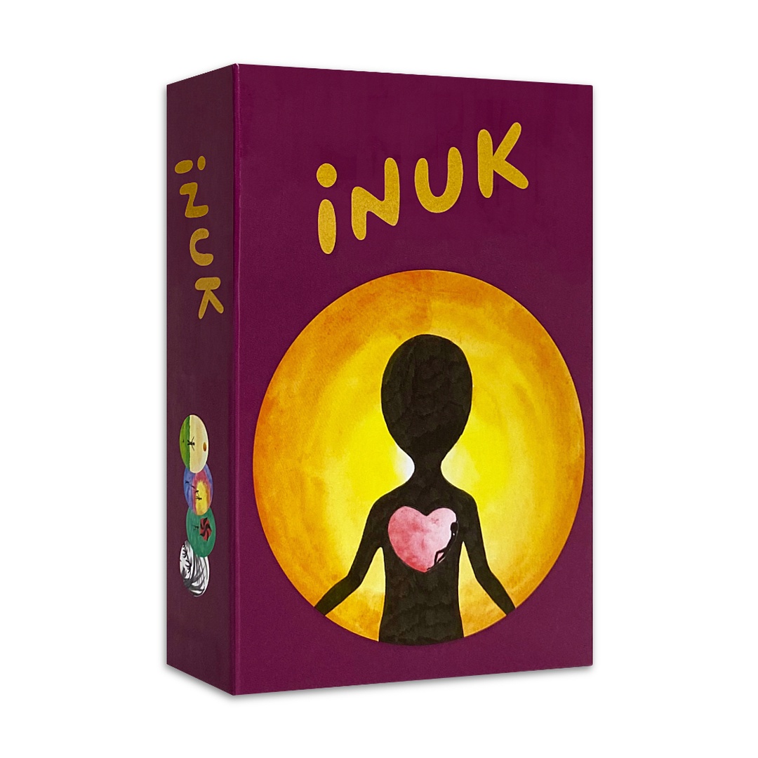 因由卡｜ iNUK｜88 張,OH卡系列德國原廠進口,圓形牌依直覺從不同角度觀看,投射卡,贈中文翻譯