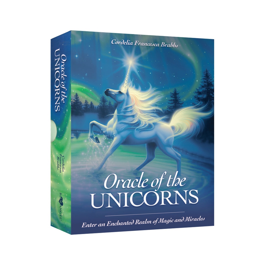 神諭獨角獸卡｜Oracle Of The Unicorns｜44張,體驗更多的快樂、愛、和平與繁榮,贈中文翻譯