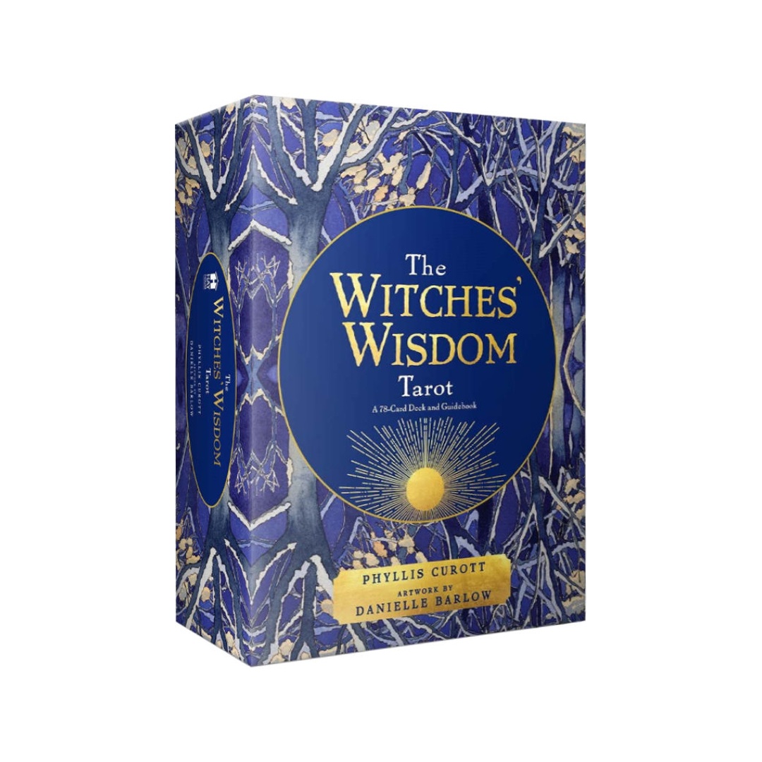 巫女智慧塔羅｜The Witches Wisdom Tarot｜78張,散發著神秘能量、智慧又實用建議的靈性指引卡,贈中文翻譯