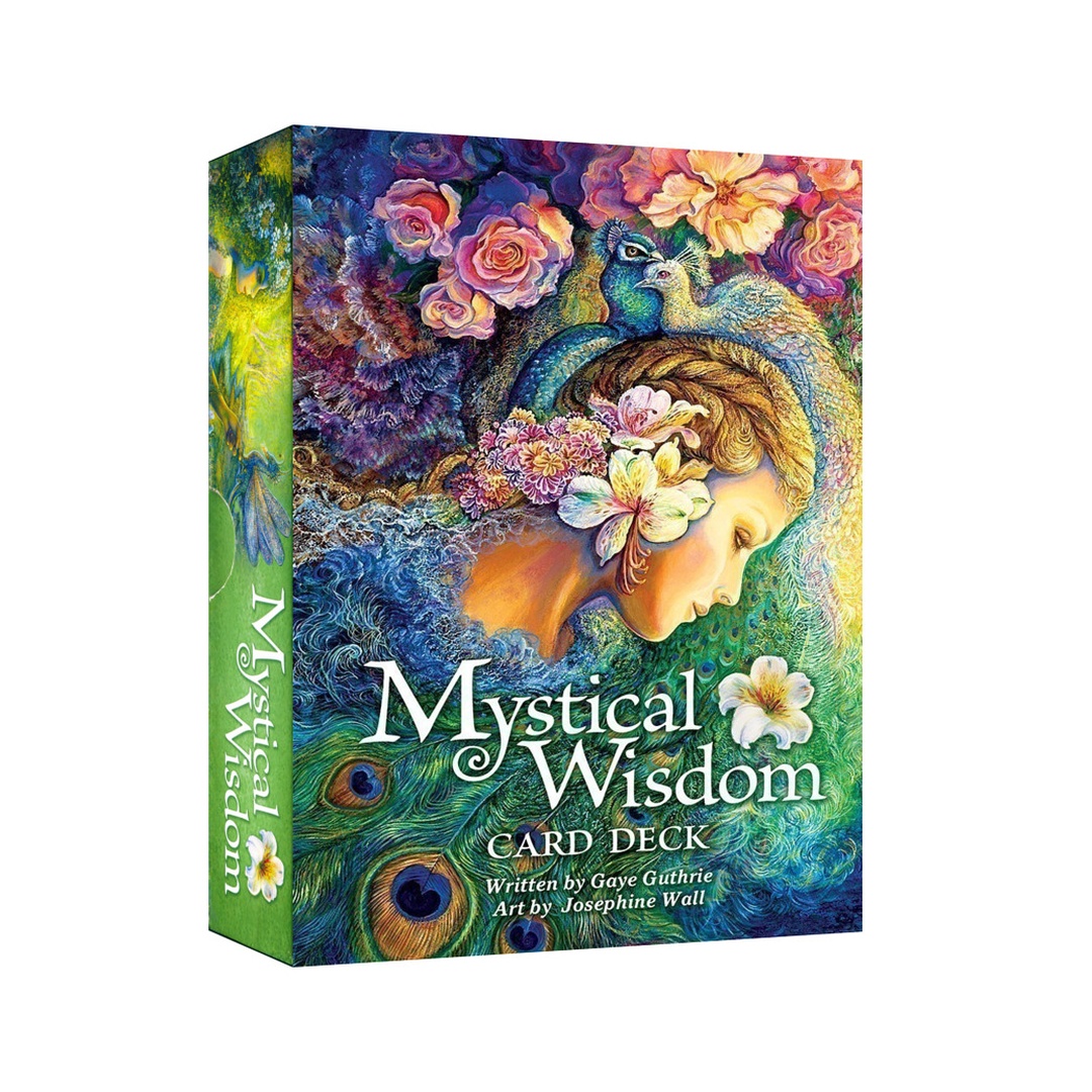 奧祕智慧神諭卡｜Mystical Wisdom Card Deck｜46張,解讀天神傳送的訊息,贈中文翻譯