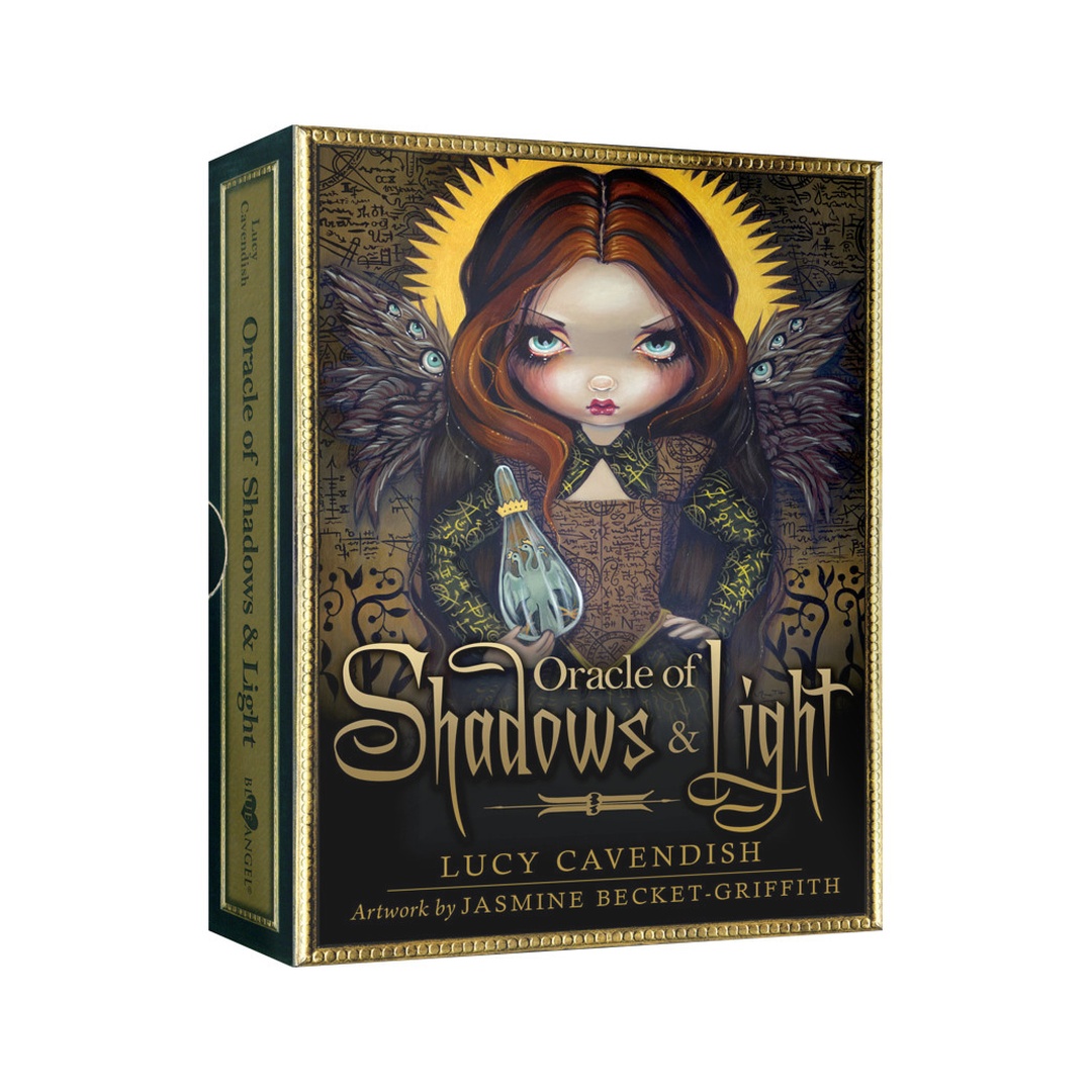真誠善意卡｜Oracle of Shadows and Light｜45張,展現勇氣、直覺，培養出專屬的幸福與信念,贈中文翻譯