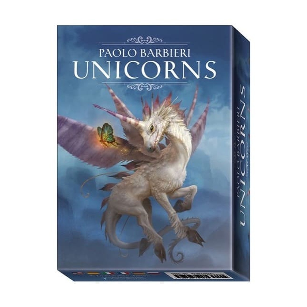巴爾比里獨角獸神諭卡｜Barbieri Unicorns Oracle｜34張,將高貴的靈獸帶入魔力之光,贈中文翻譯