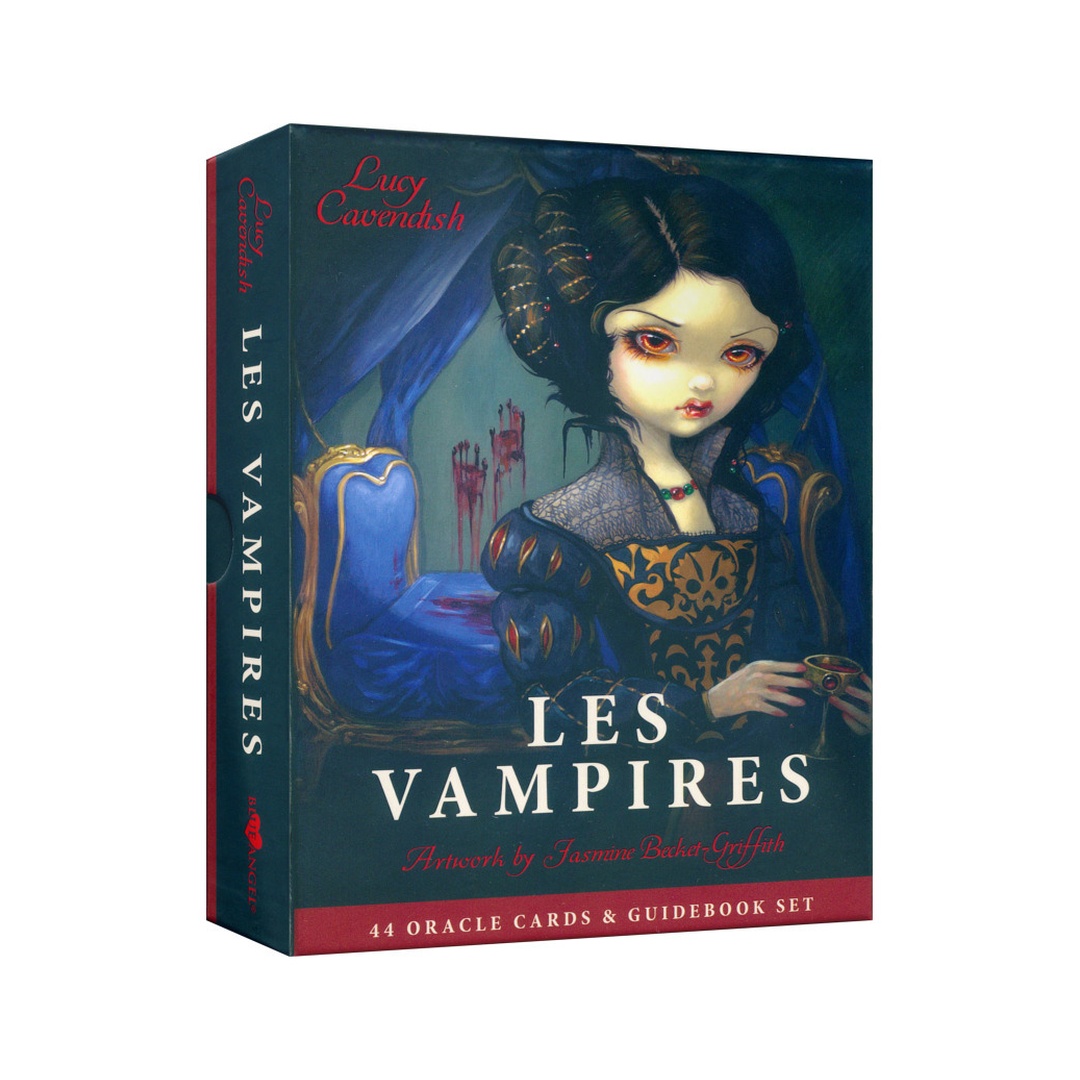 華麗吸血鬼神諭卡｜Les Vampires By Lucy Cavendish And Jasmine Becket Griffith｜44張,贈中文翻譯