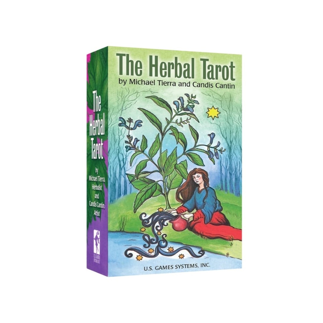 藥草塔羅｜Herbal Tarot Deck｜78張,草本植物塔羅,贈中文翻譯