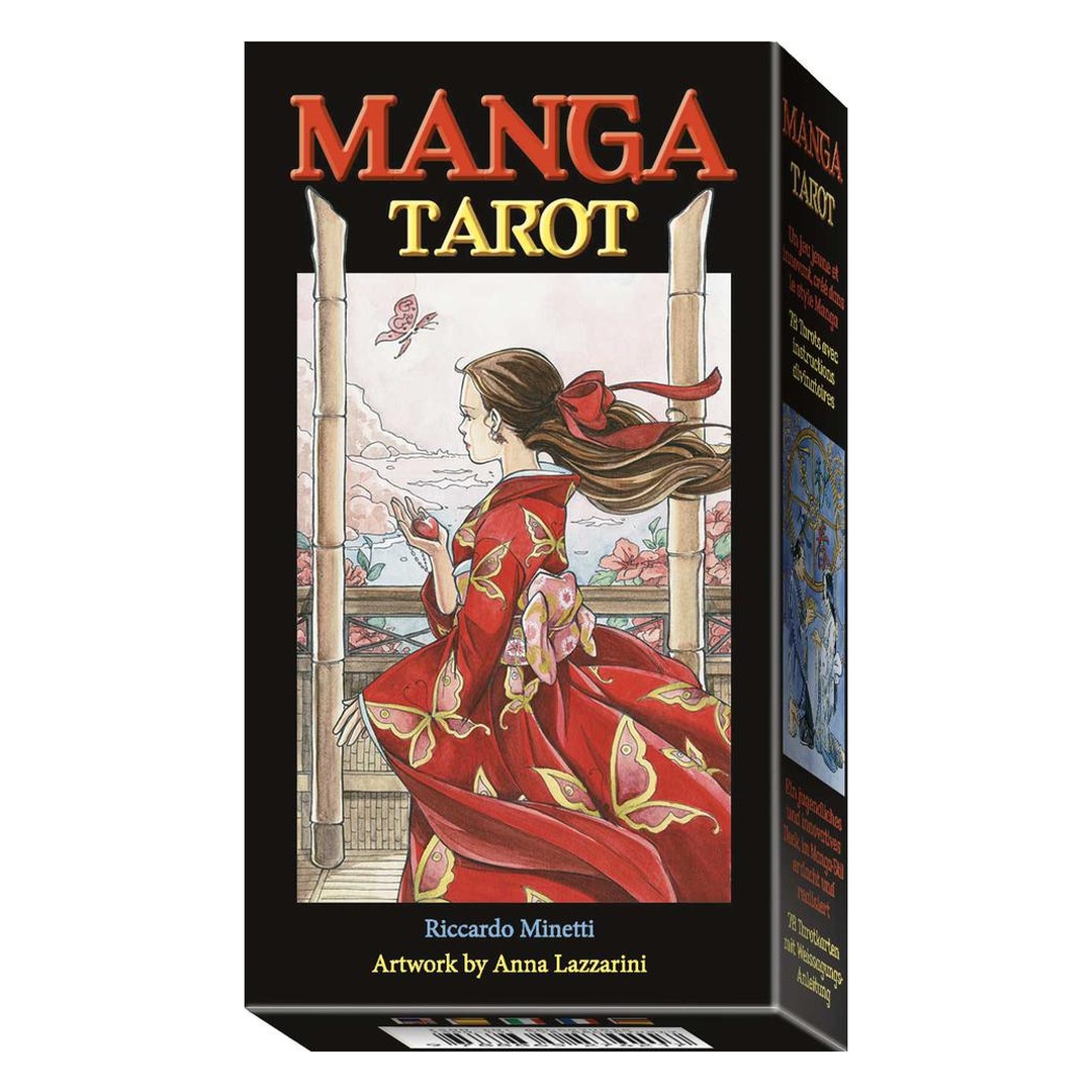 日式漫畫塔羅｜Manga Tarot｜78張,由四季元素為架構所組成的東方世界
