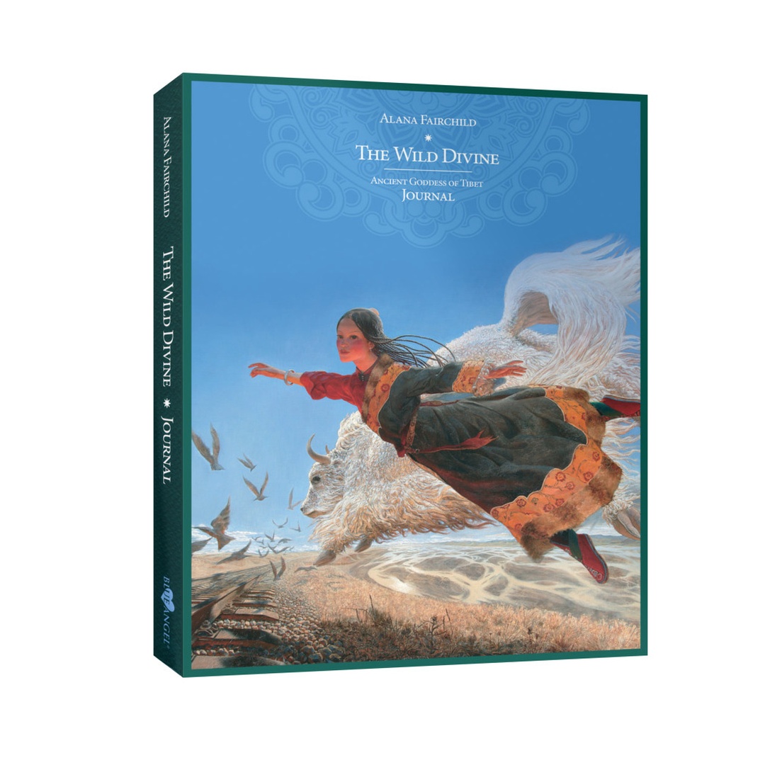 澳洲藍天使創意筆記書系列 大地觀音書寫筆記|Wild Divine Ancient Goddess of Tibet Journal|