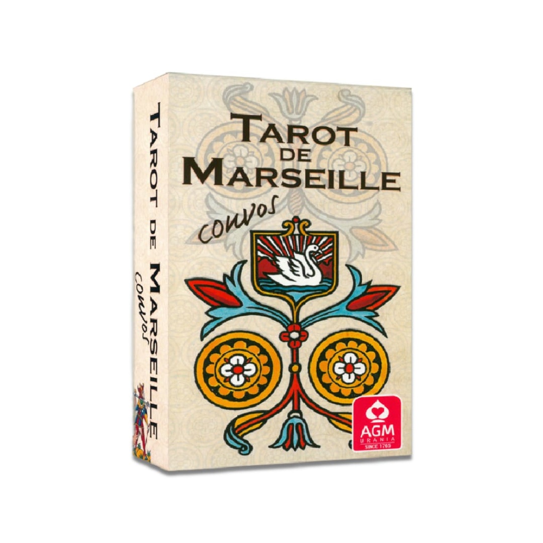 AGM馬賽塔羅牌｜Tarot de Marseille Convos By: Otto Spalinger｜78張,愛好者收藏必備、全新色彩重現古老最受歡迎的系列之一,贈中文翻譯