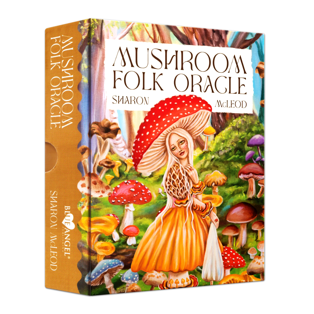 蘑菇靈族引諭卡｜Mushroom Folk Oracle｜42張,贈中文翻譯