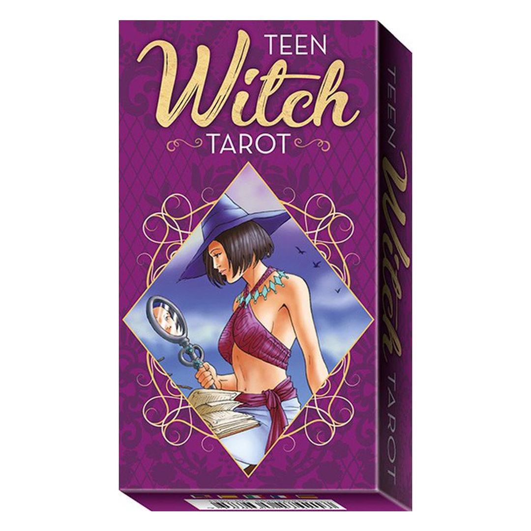 青年女巫塔羅｜Teen Witch Tarot｜78張,豐富而有趣的掃帚、火把、大鍋和巨石,贈中文翻譯