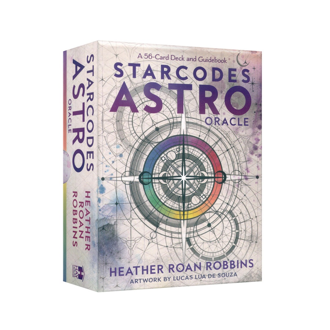 天體星碼神諭卡英文版｜Starcodes Astro Oracle｜56張,強大的占星原型能量、理解宇宙訊息、開啟天賦才能,贈中文翻譯