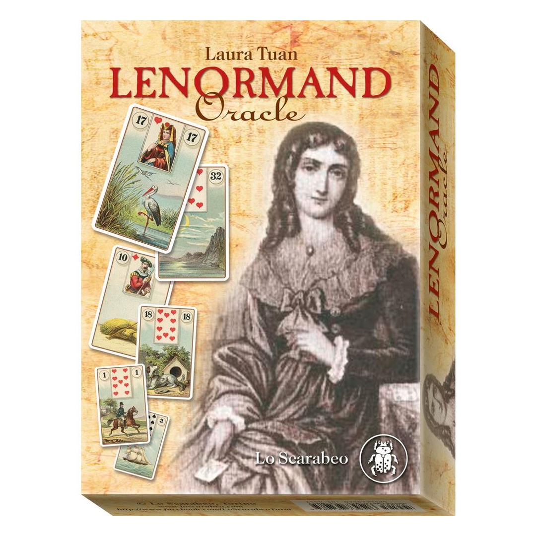 聖甲蟲勞拉雷諾曼神諭卡｜Lenormand Oracle｜36張,忠實於傳統圖像,贈中文翻譯