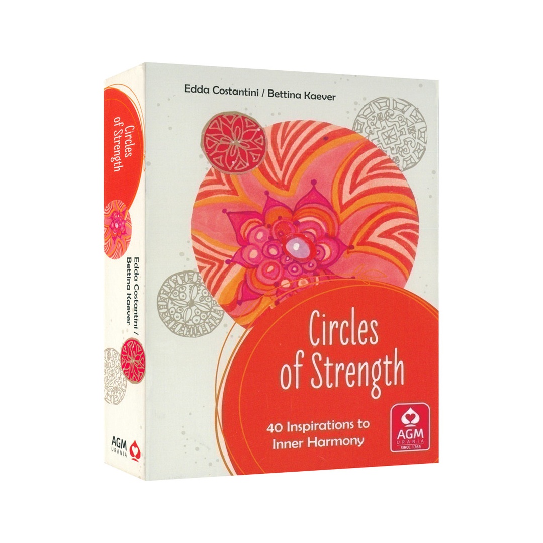 力能圈：內在和諧的40個啟示｜Circles Of Strength 40 Inspirations To Inner Harmony｜40張,,贈中文翻譯