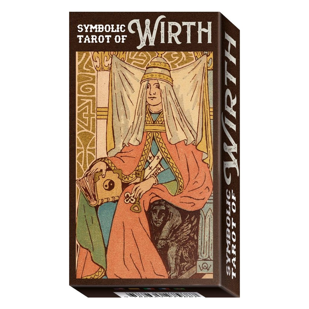 沃思象徵塔羅牌|Symbolic Tarot Of Wirth|78張,特殊金色油墨,賦予獨特視覺饗宴,贈中文翻譯