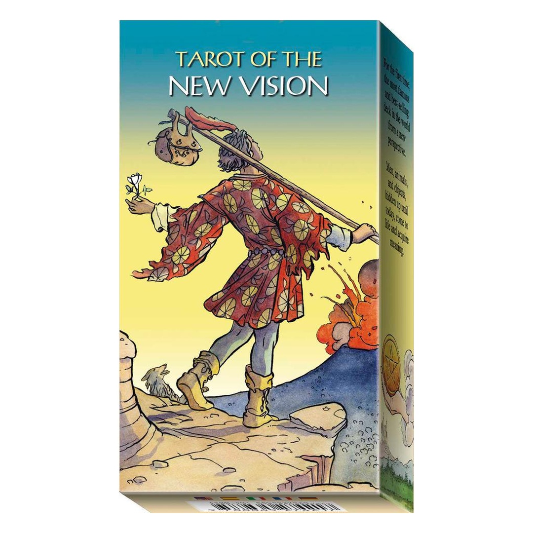 新視界塔羅（反偉特）｜Tarot Of The New Vision｜78張,開展深度，從背面看透全景,贈中文翻譯