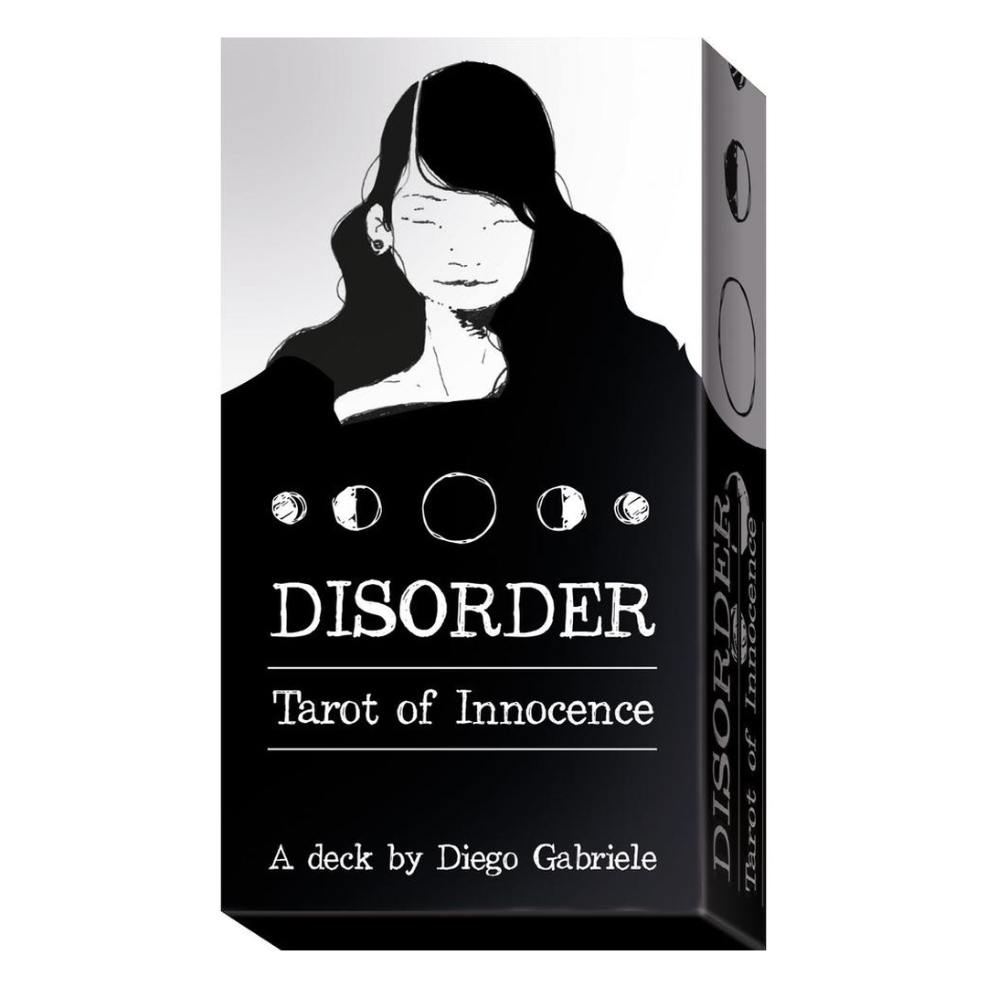 混亂：純真塔羅牌｜Disorder: Tarot Of Innocence｜78張,在黑白插圖中尋找智慧,贈中文翻譯