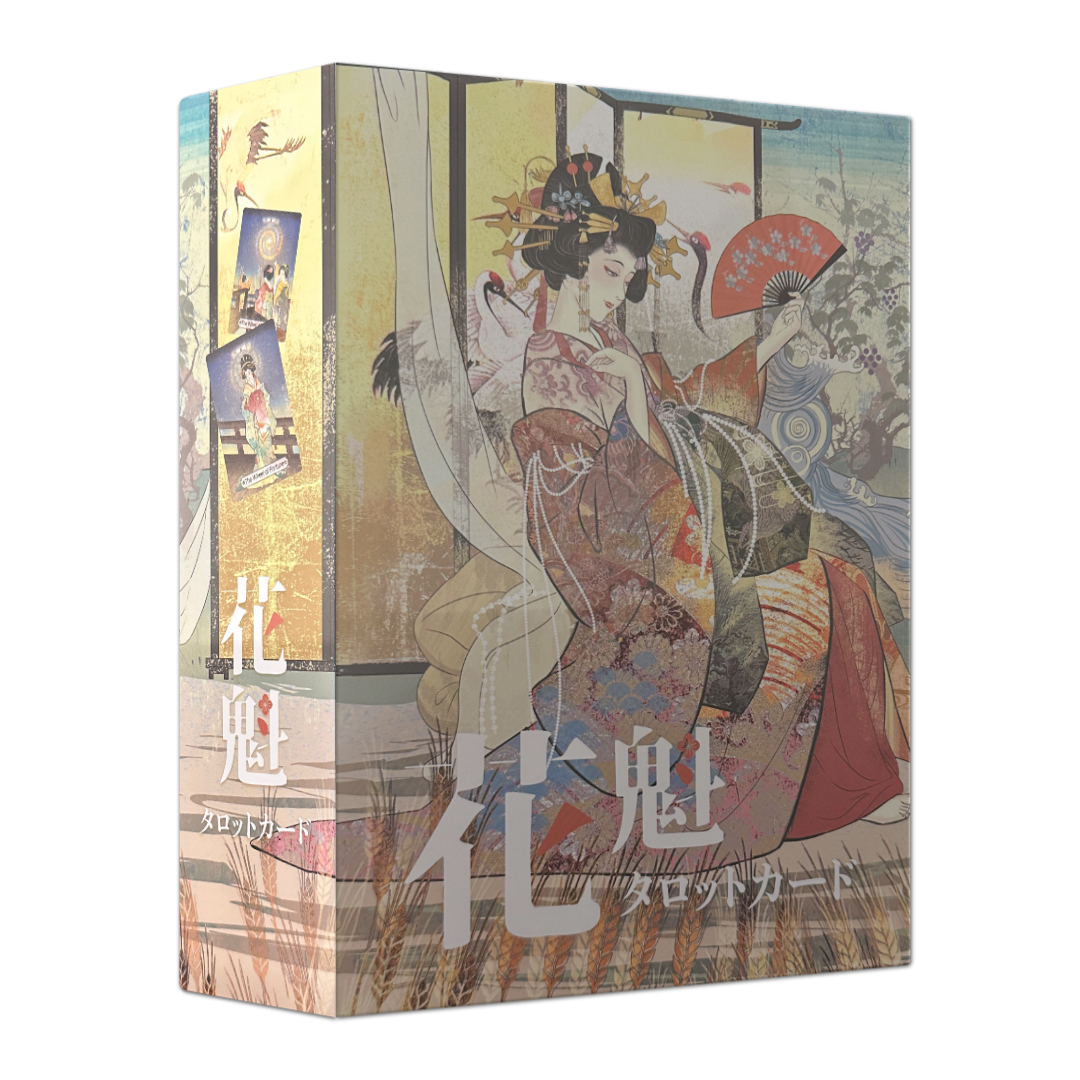 花魁塔羅｜DOUBLEMAJOR series2｜雙重詮釋的人物系塔羅體驗,76張角色卡 × 原版與再詮釋，開啟全新解讀視角