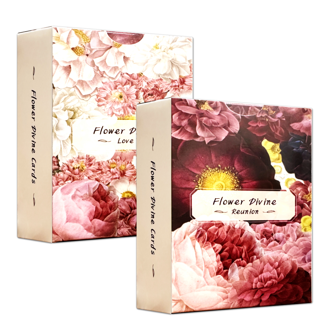 神聖花語卡：愛與重逢（雙卡套組）｜Flower Devine：Love and Reunion｜