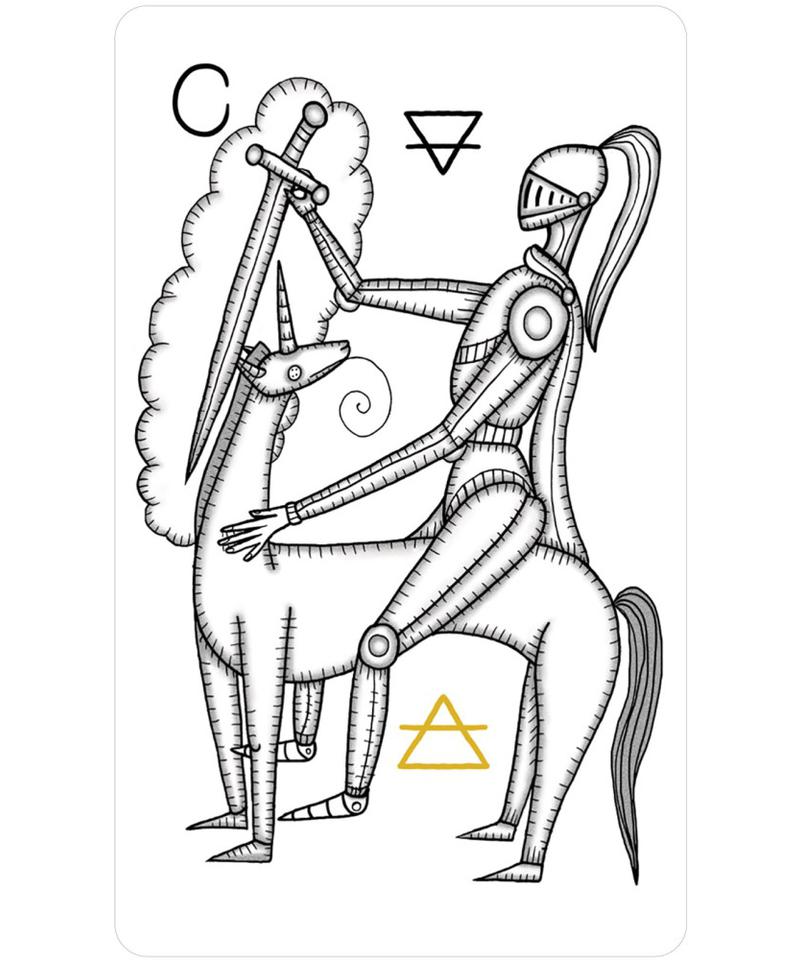 Medieval Mischief Tarot-9