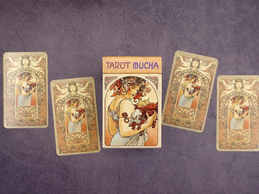 tarot mucha cover